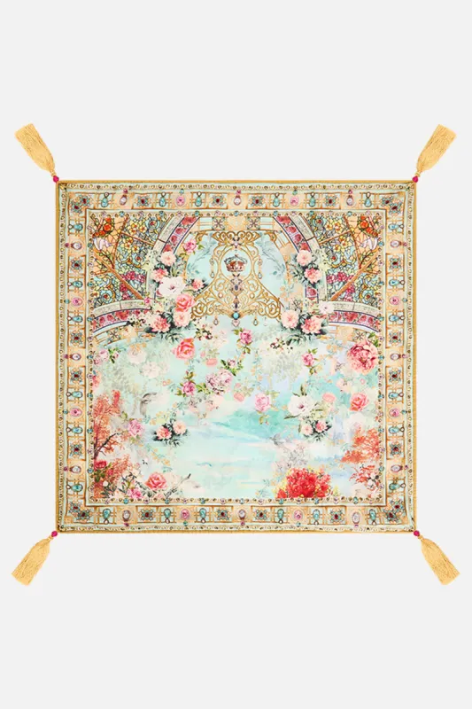 SMALL SQUARE CUSHION THE JEWELLERY MUSEUM sold by Camilla