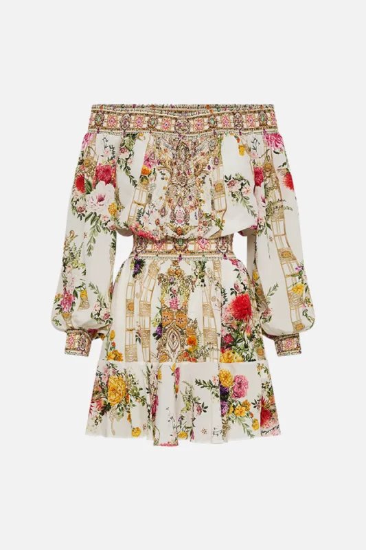 OFF SHOULDER SHORT DRESS EGYPTIAN ROSE sold by Camilla