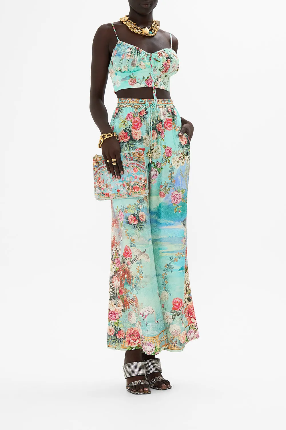 SMALL CANVAS CLUTCH THE JEWELLERY MUSEUM sold by Camilla product image thumbnail 4