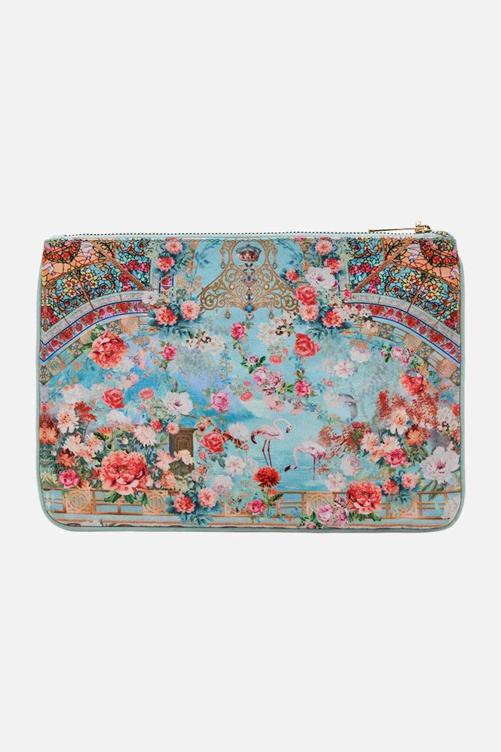 SMALL CANVAS CLUTCH THE JEWELLERY MUSEUM sold by Camilla product image thumbnail 3