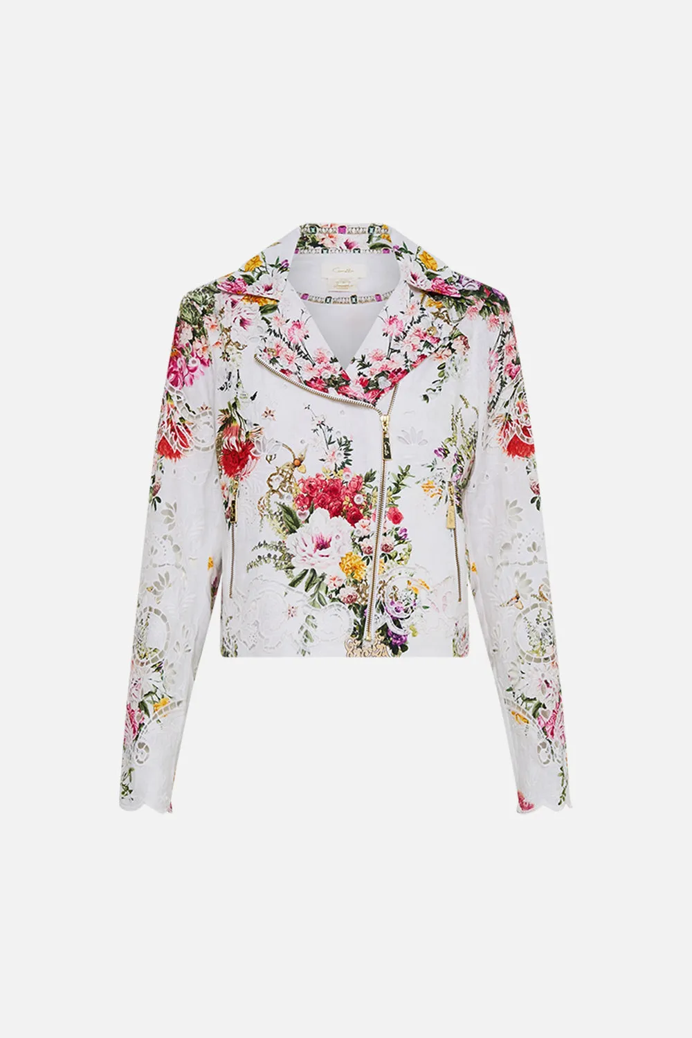 BIKER WITH SHOULDER YOKE EGYPTIAN ROSE sold by Camilla