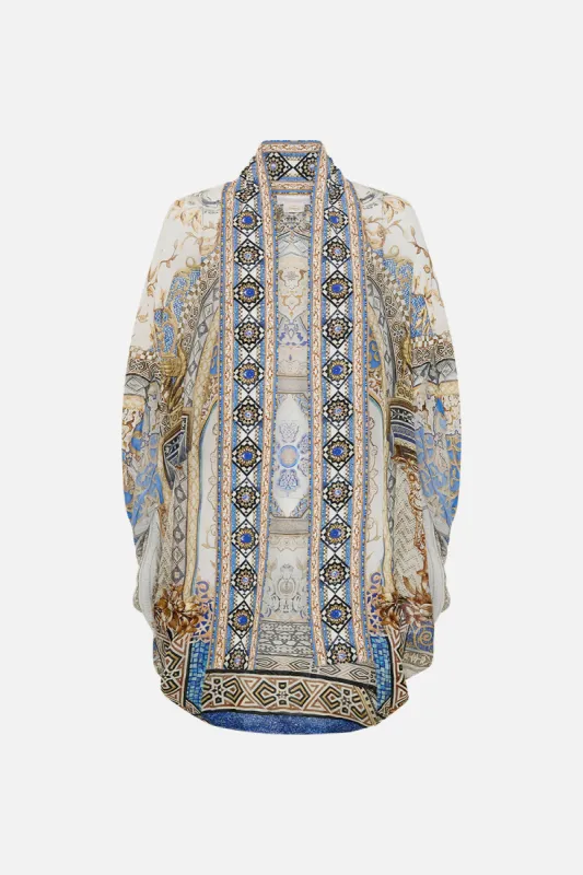 OPEN FRONT CARDI CAPE MAKE ME YOUR MOSAIC sold by Camilla
