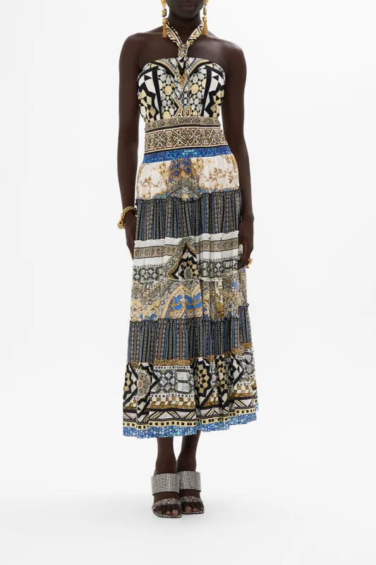 DRAPED JERSEY HALTER TOP MAKE ME YOUR MOSAIC sold by Camilla