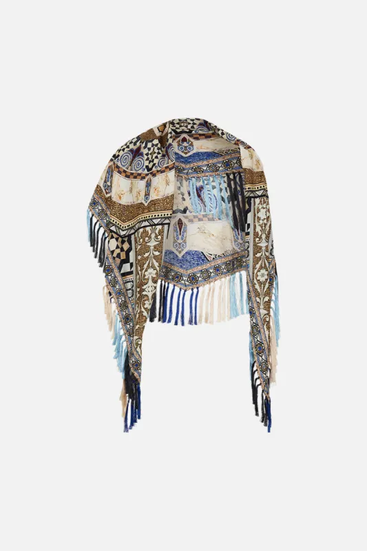 DIAMOND SCARF WITH TASSELS MAKE ME YOUR MOSAIC sold by Camilla