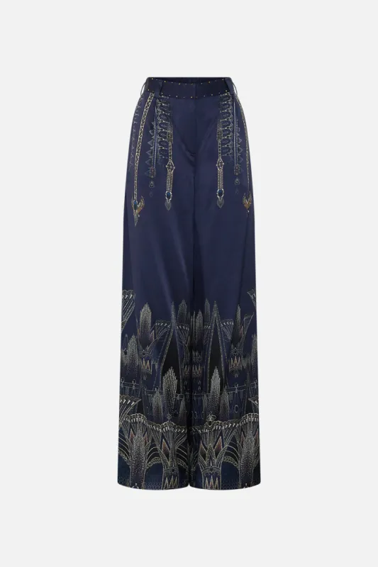 WIDE LEG WAISTED PANT THE EGYPT EFFECT sold by Camilla