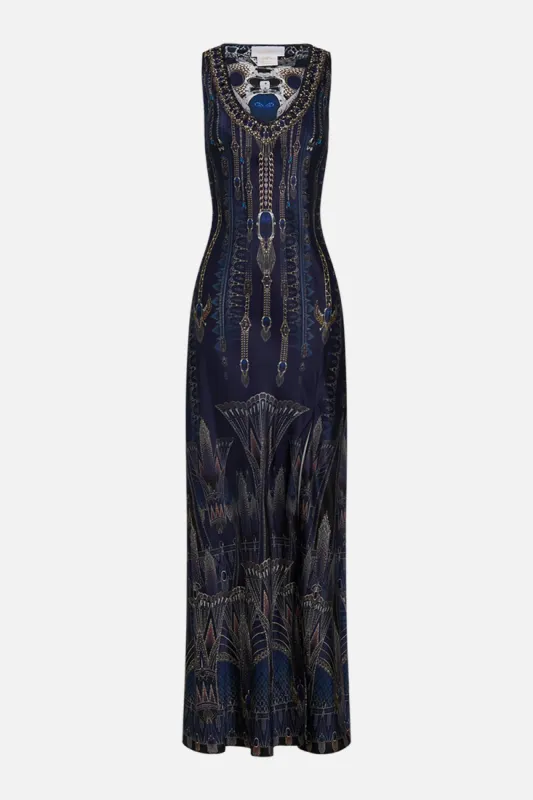 BIAS CUT TANK DRESS THE EGYPT EFFECT sold by Camilla