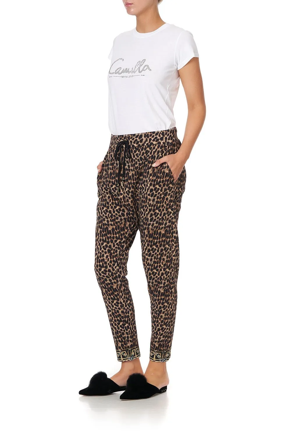 SLIM FIT ROUND NECK T-SHIRT LOGO CAPSULE sold by Camilla product image thumbnail 4