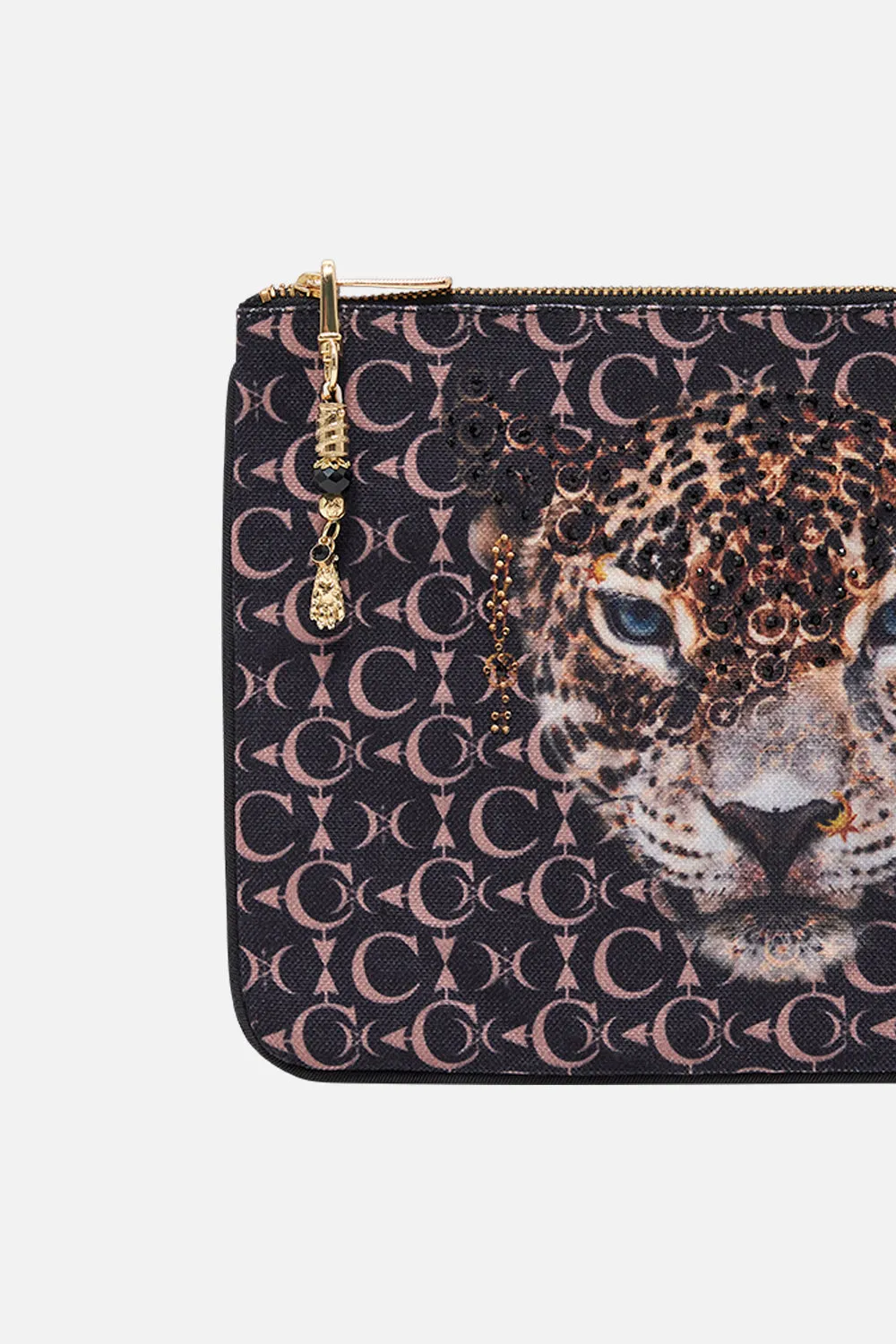 SMALL CANVAS CLUTCH WILDCAT SOIREE sold by Camilla product image thumbnail 2