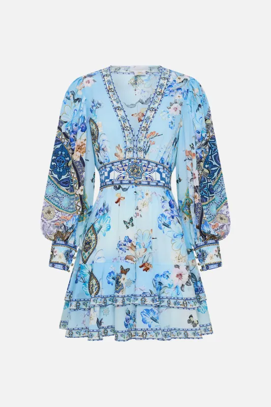 BUTTON FRONT FRILL DRESS AL MANIAL PALACE MEMOIRS sold by Camilla