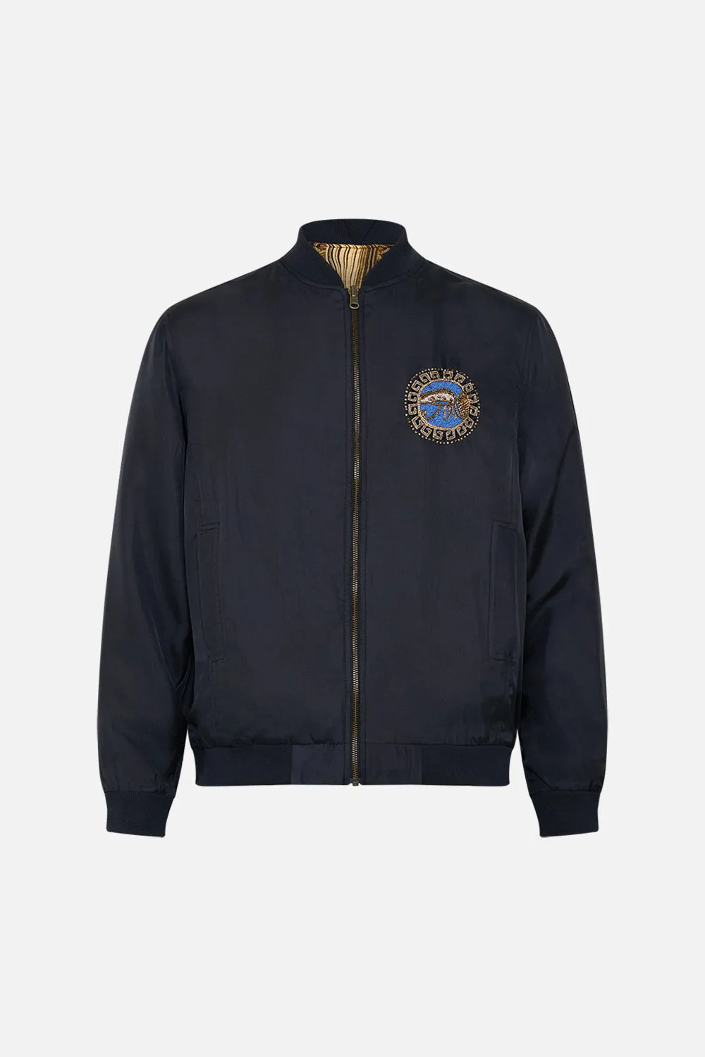 ZIP THROUGH REVERSIBLE BOMBER JACKET ERA OF EMPIRES sold by Camilla product image thumbnail 3