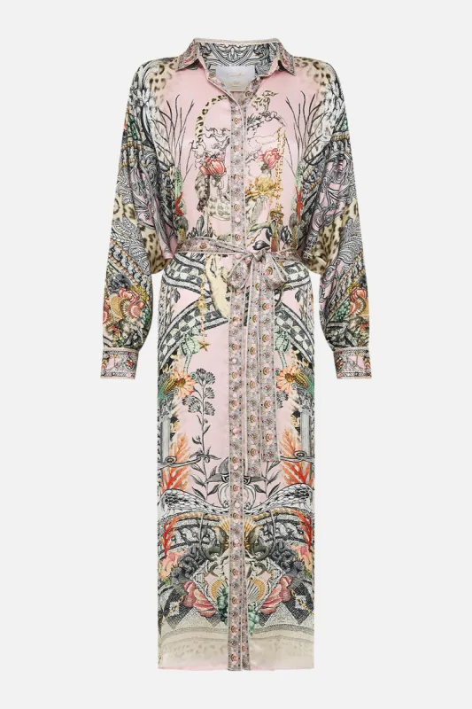 COLLARED BUTTON THROUGH DRESS CAVE OF WONDERS sold by Camilla