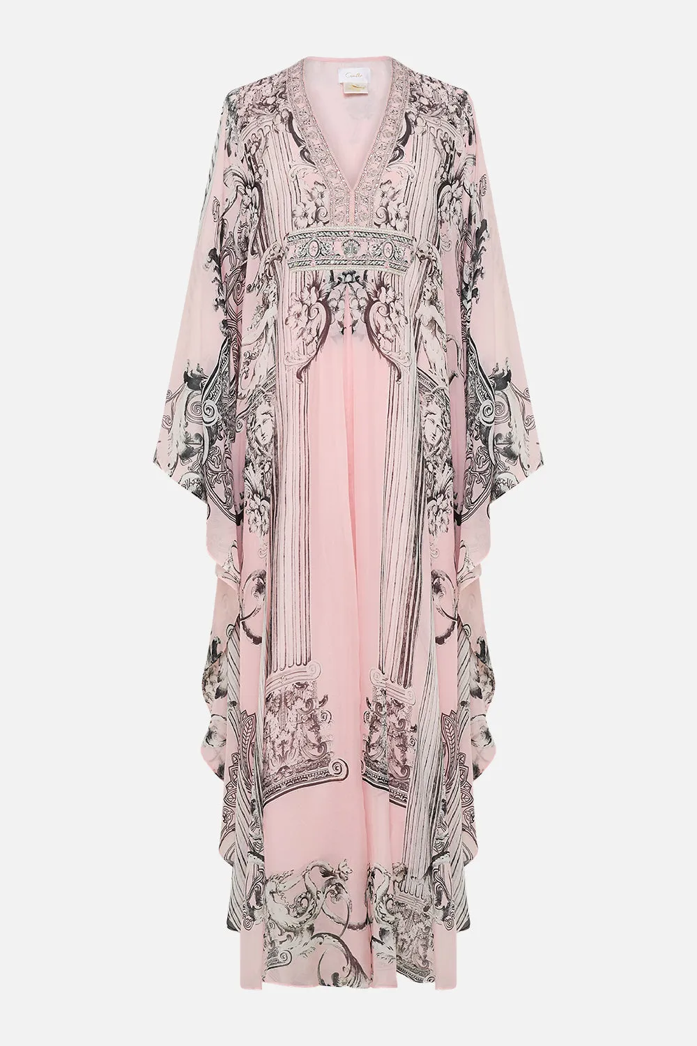 LONG KAFTAN WITH WAIST DETAIL CAVE OF WONDERS sold by Camilla