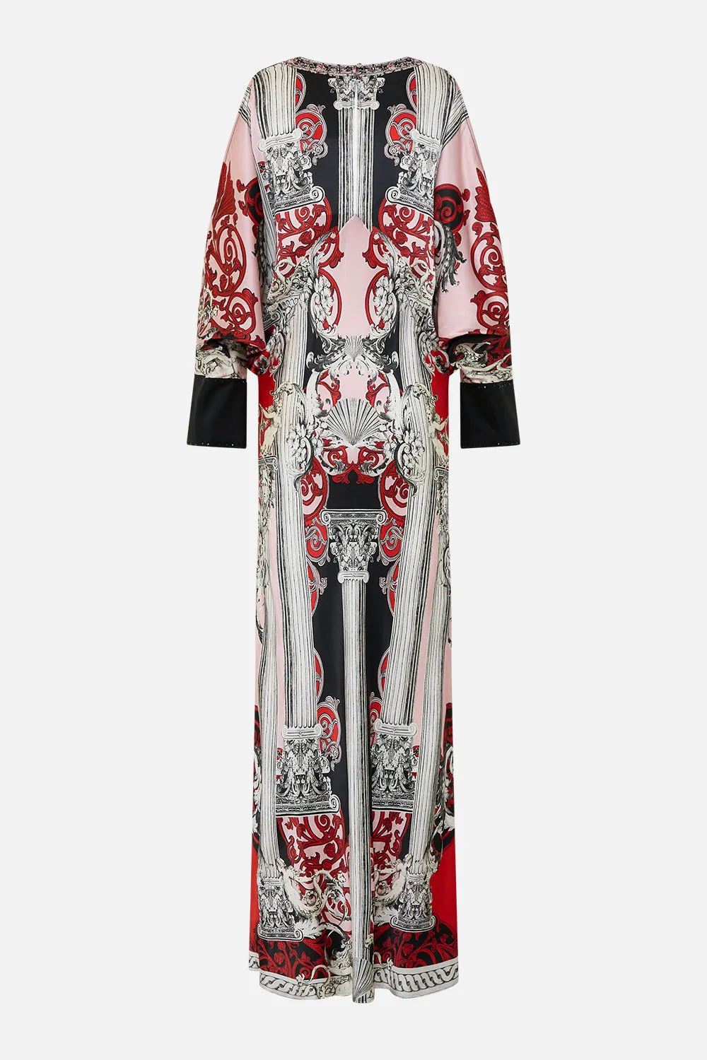 PLUNGE NECK DRAPED SHOULDER DRESS MARK OF MEDUSA sold by Camilla product image thumbnail 2