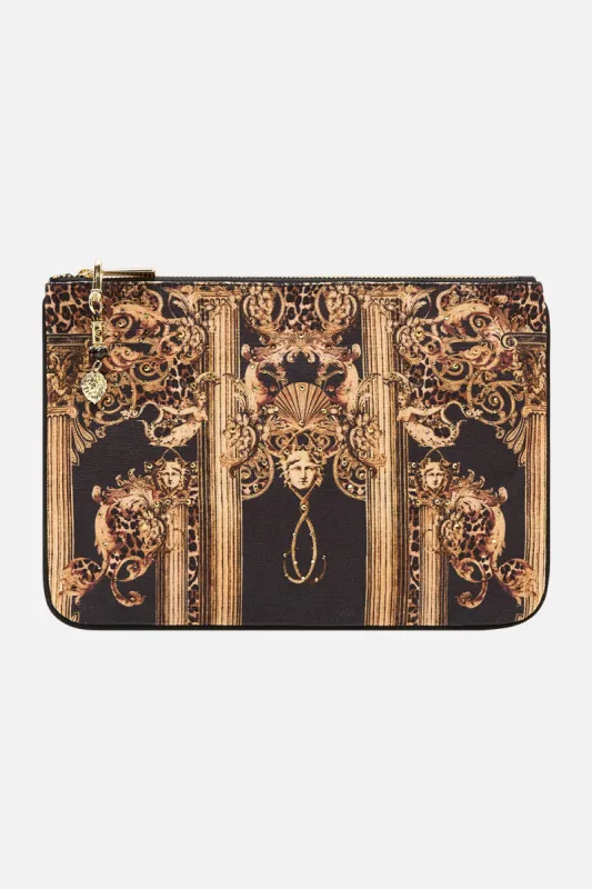 SMALL CANVAS CLUTCH ERA OF EMPIRES sold by Camilla
