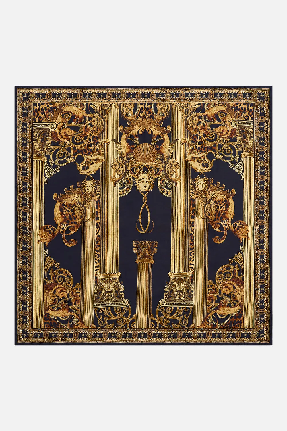 SILK SQUARE SCARF ERA OF EMPIRES sold by Camilla product image thumbnail 2