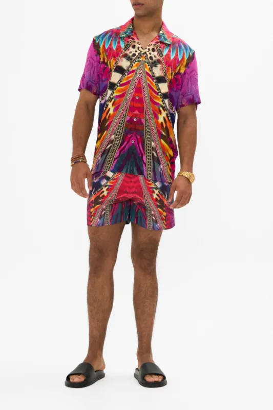 SHORT SLEEVE CAMP COLLARED SHIRT SAHARA SUPERNATURAL sold by Camilla