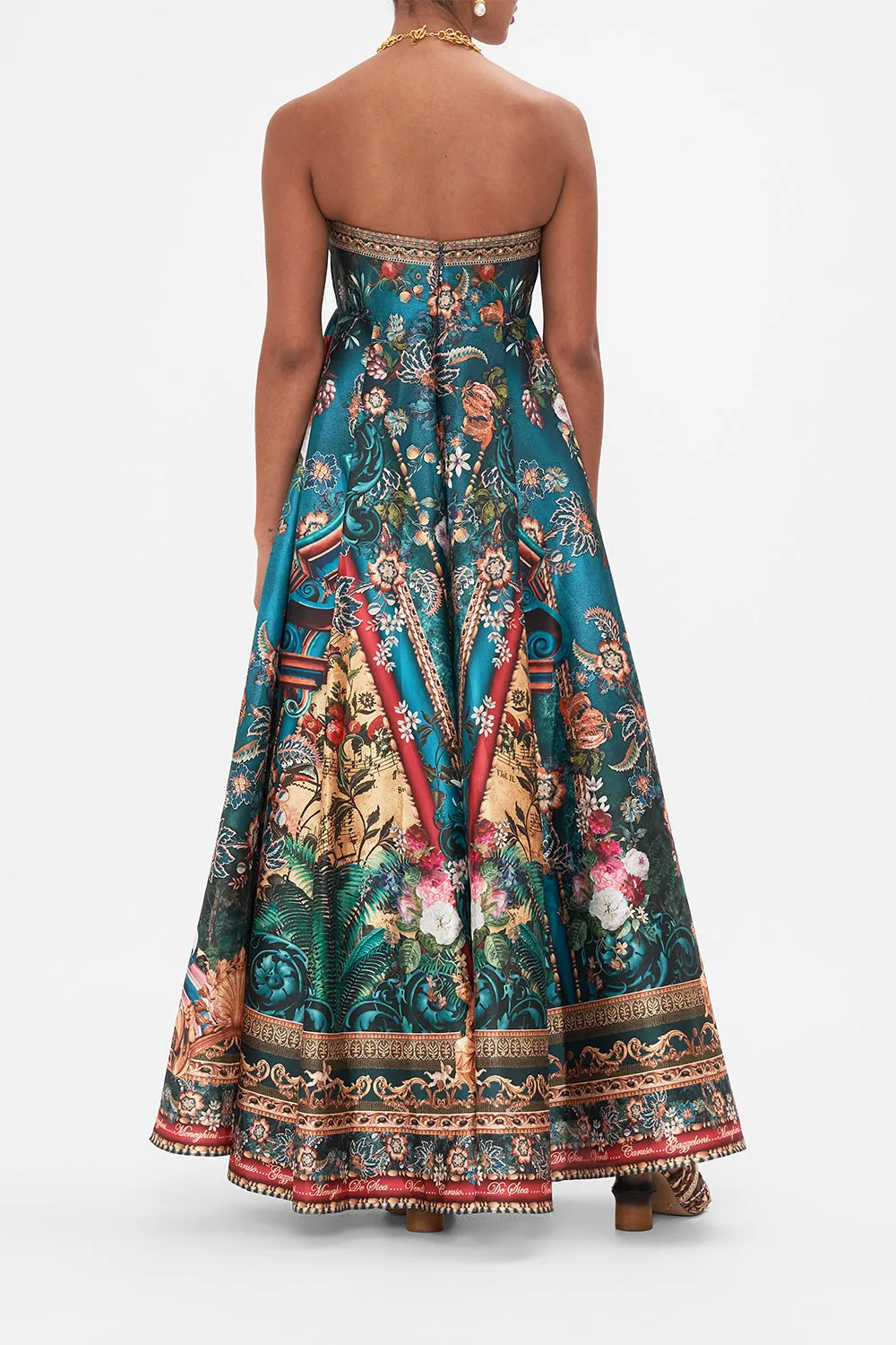 STRAPLESS MAXI DRESS VERDIS WORLD sold by Camilla product image thumbnail 2