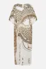 V NECK GATHERED SHOULDER DRAPED KAFTAN GODDESS ENERGY sold by Camilla