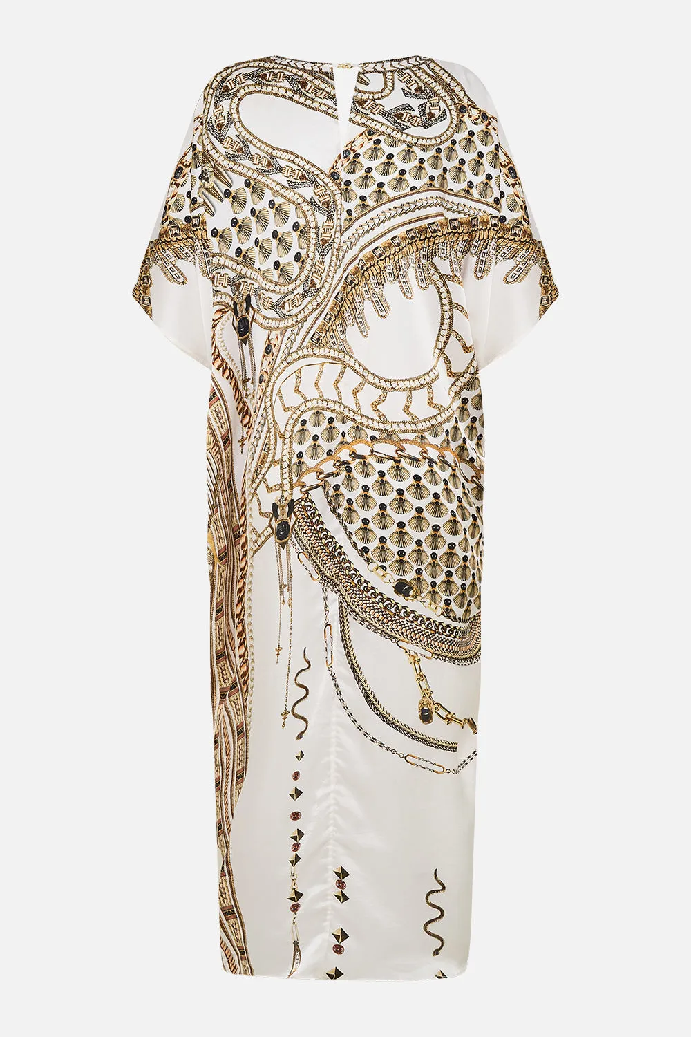 V NECK GATHERED SHOULDER DRAPED KAFTAN GODDESS ENERGY sold by Camilla product image thumbnail 2