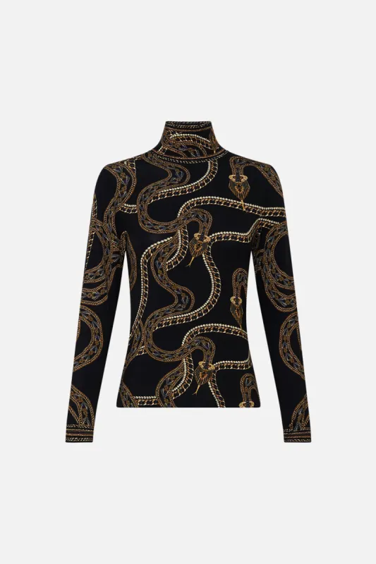 JERSEY TURTLENECK CALL ME CLEOPATRA made by Camilla