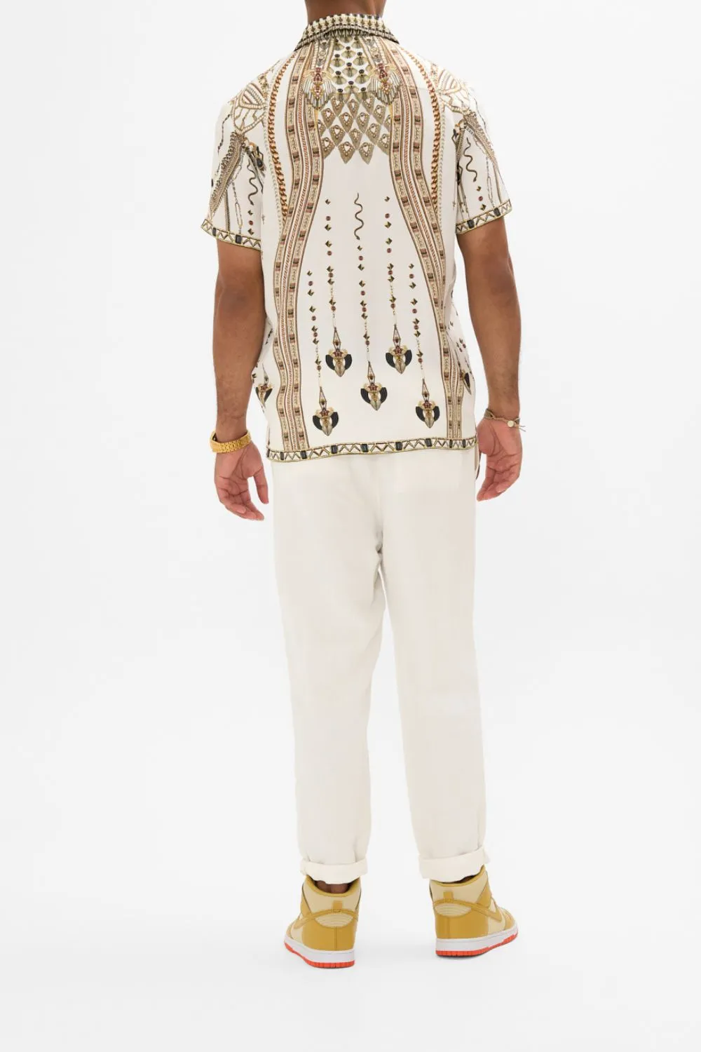 SHORT SLEEVE CAMP COLLARED SHIRT GODDESS ENERGY sold by Camilla product image thumbnail 2