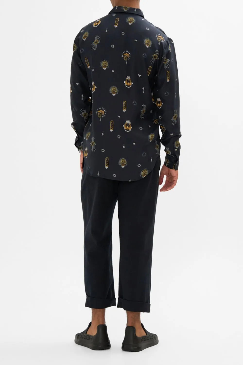 LONG SLEEVE HIDDEN PLACKET SHIRT CALL ME CLEOPATRA sold by Camilla product image thumbnail 2