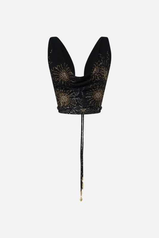 COWL NECK JERSEY TOP CALL ME CLEOPATRA sold by Camilla