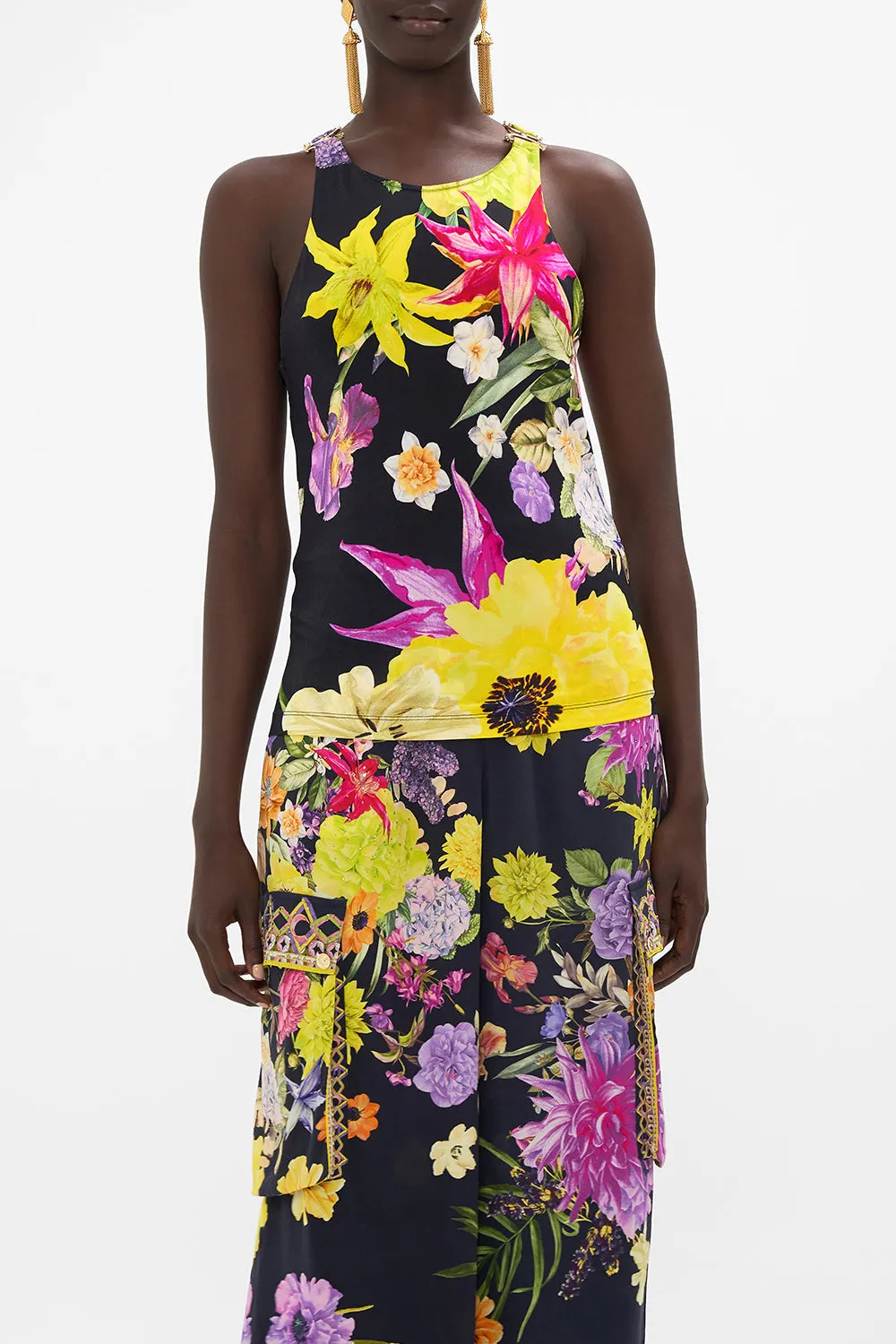 TANK WITH HARDWARE PEACE BE WITH YOU sold by Camilla product image thumbnail 5