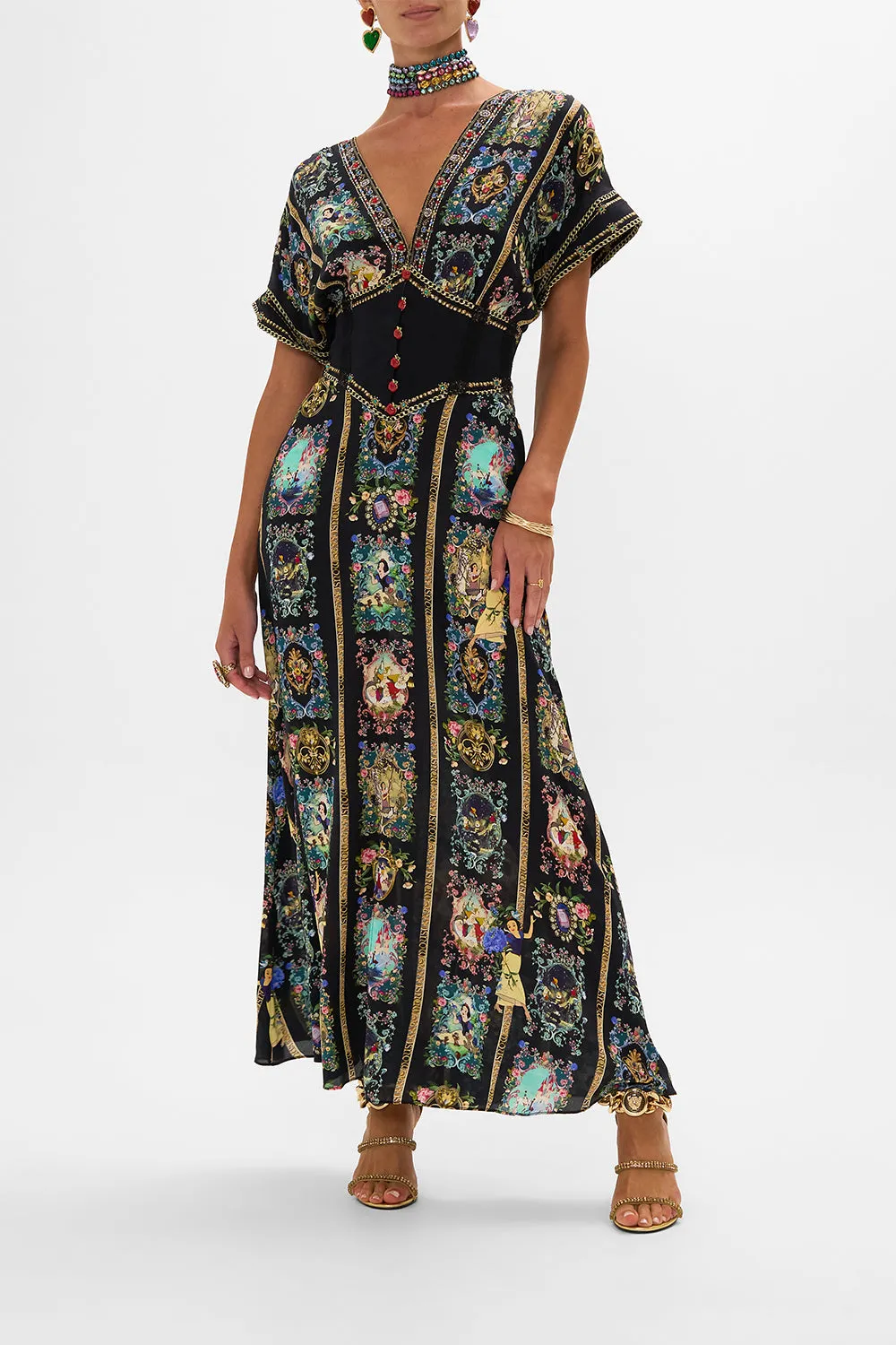 CORSET DETAIL DRESS HAPPILY EVER AFTER sold by Camilla