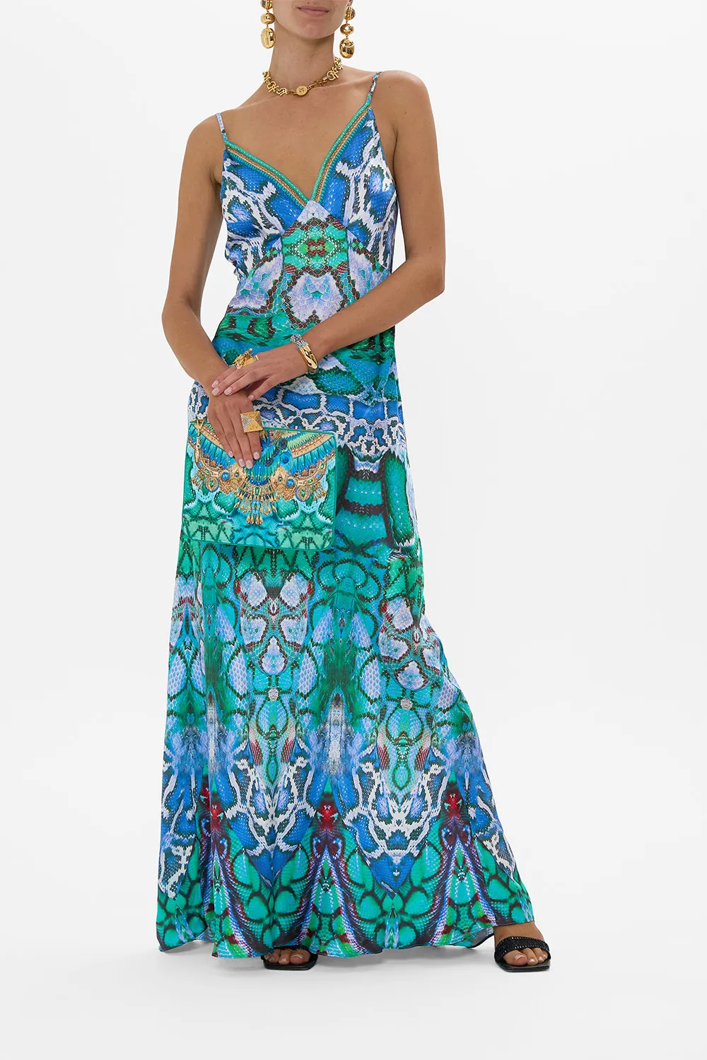 SMALL CANVAS CLUTCH LAND OF WONDER sold by Camilla product image thumbnail 4