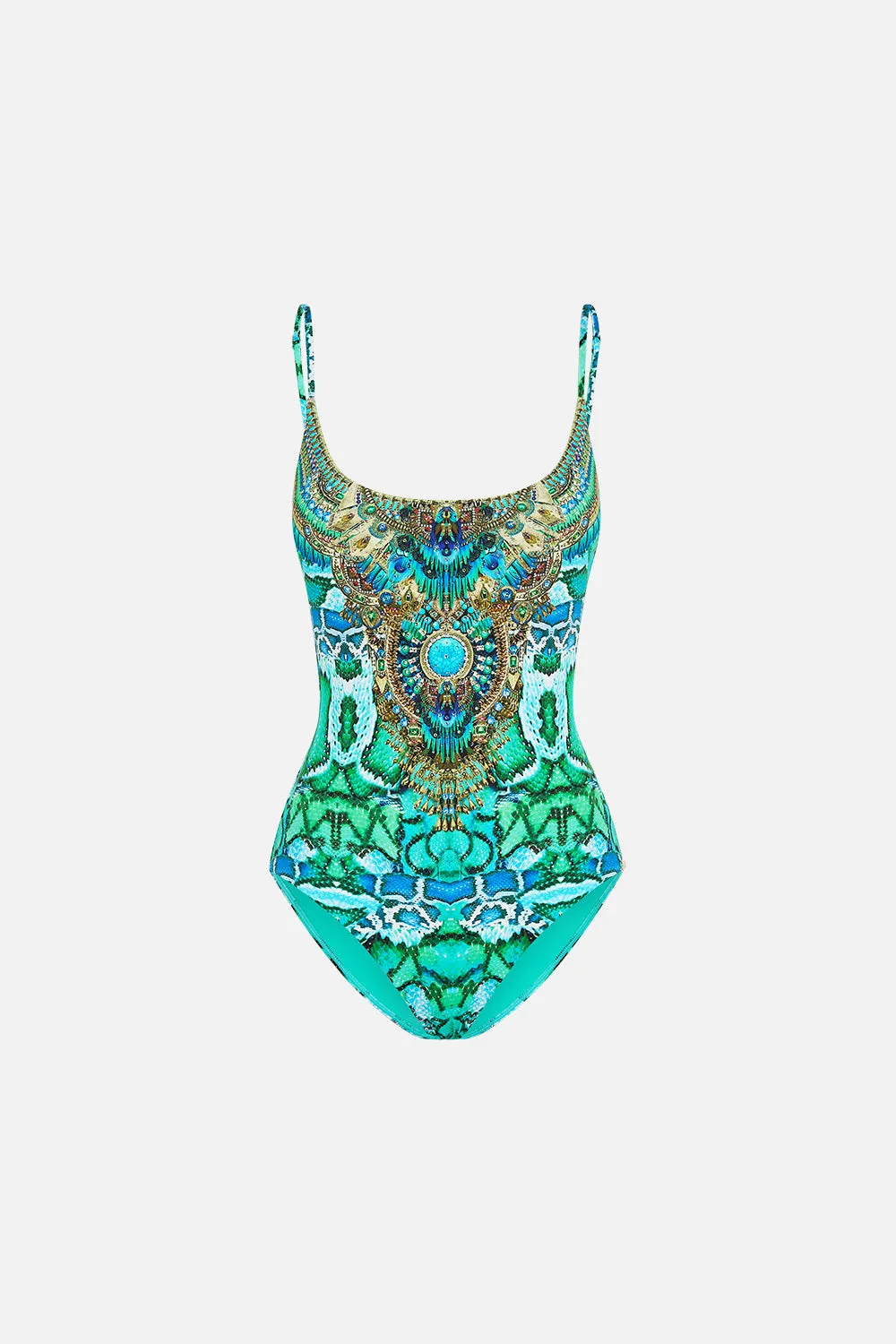 SCOOP NECK ONE PIECE LAND OF WONDER sold by Camilla product image thumbnail 3