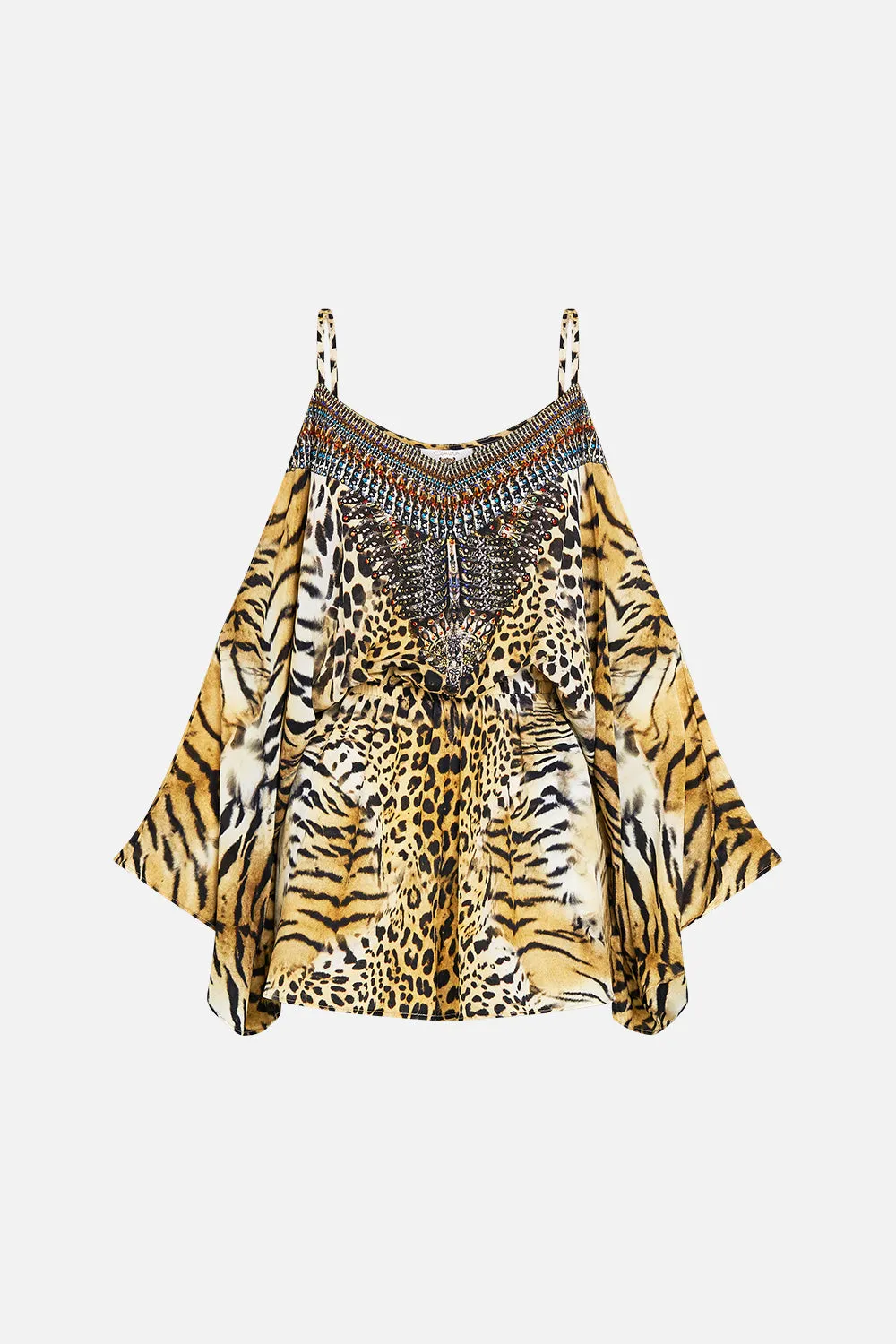 DROP SHOULDER PLAYSUIT JAGUAR sold by Camilla product image thumbnail 3