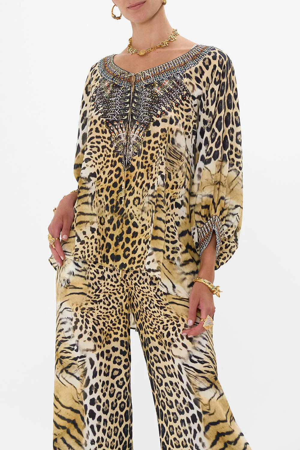 RAGLAN SLEEVE BLOUSE WITH CUFF JAGUAR sold by Camilla product image thumbnail 5