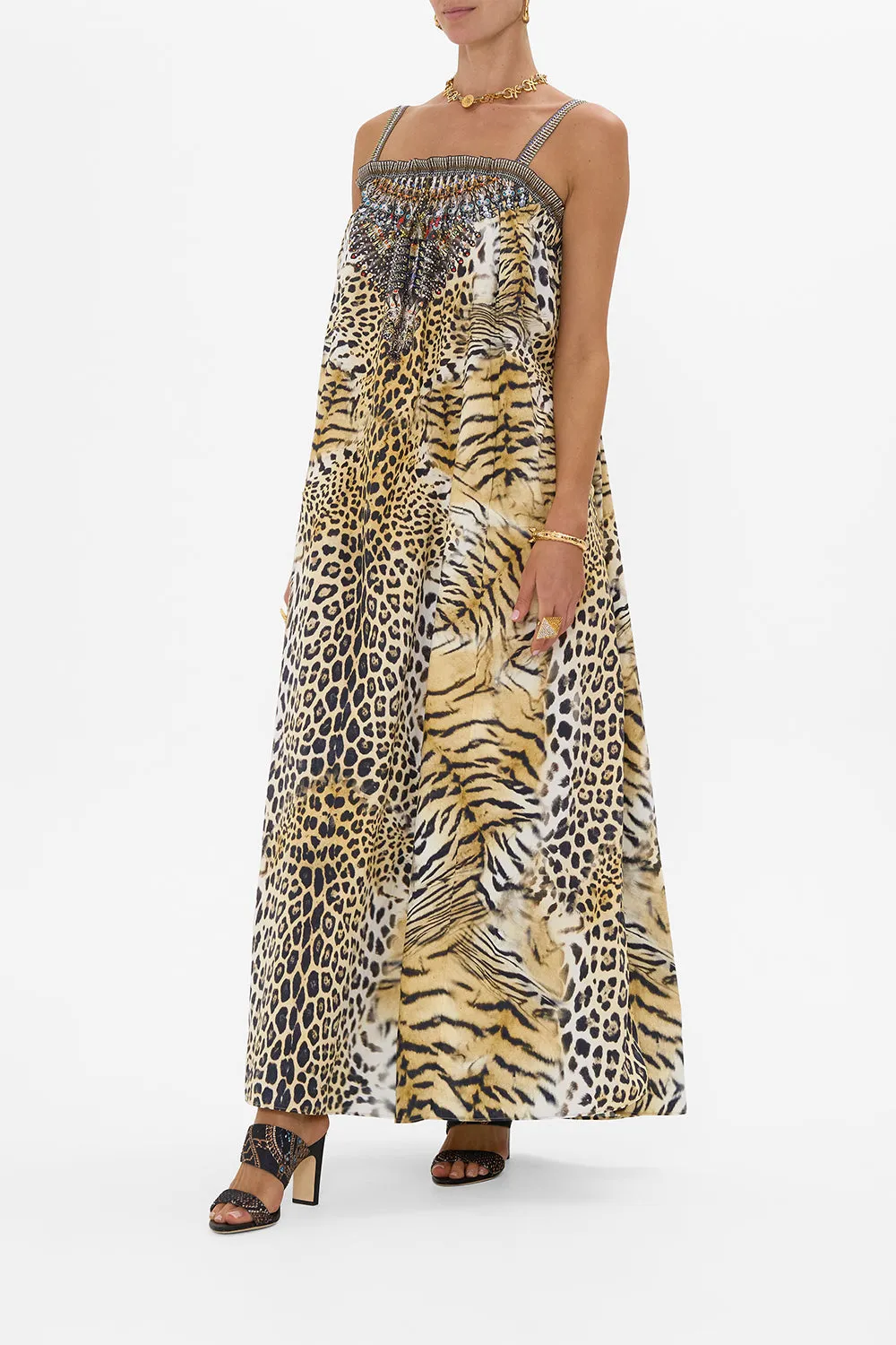 WIDE STRAP SUNDRESS JAGUAR sold by Camilla product image thumbnail 4