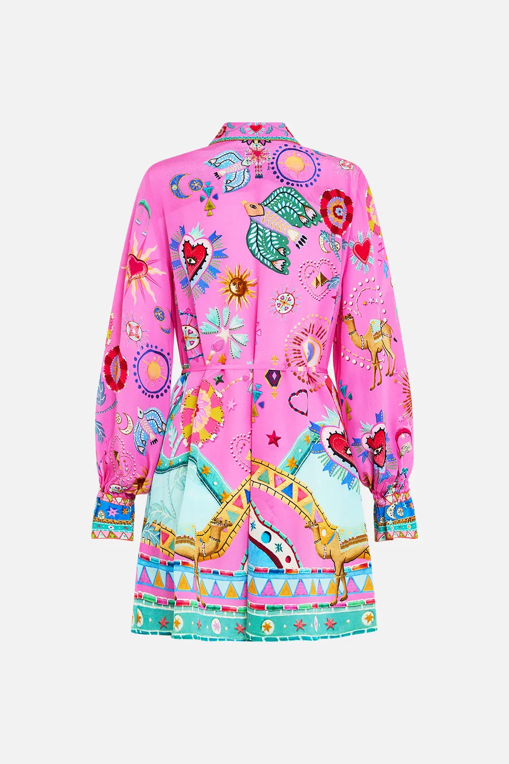 SHIFT SHIRT DRESS RAINBOW ROADS sold by Camilla product image thumbnail 2