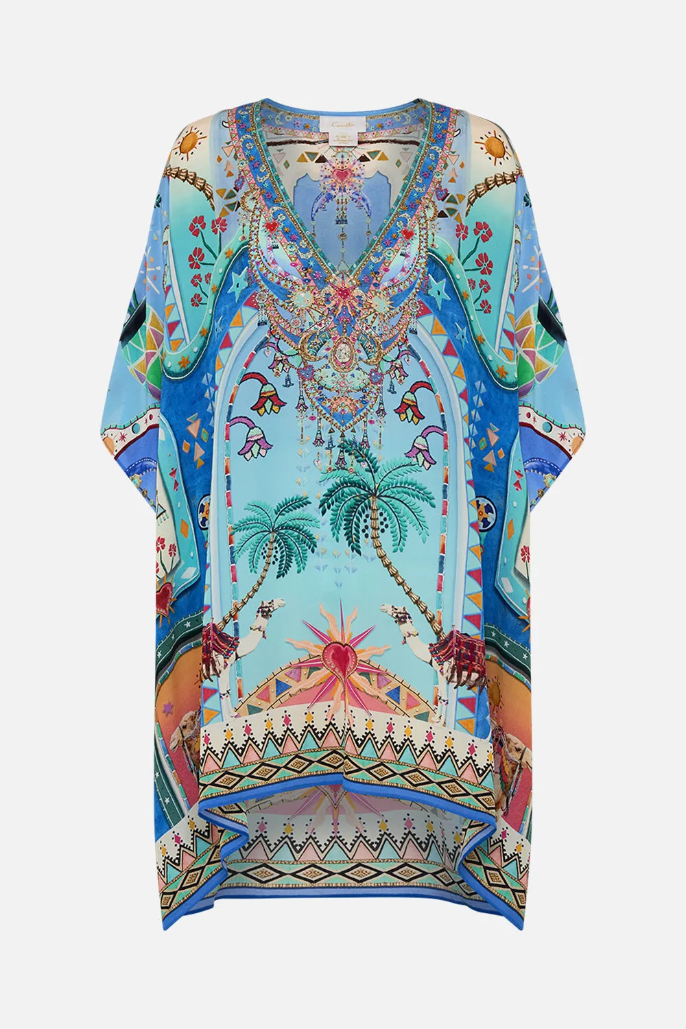RECTANGULAR V NECK KAFTAN A PAINTED VILLAGE sold by Camilla product image thumbnail 3