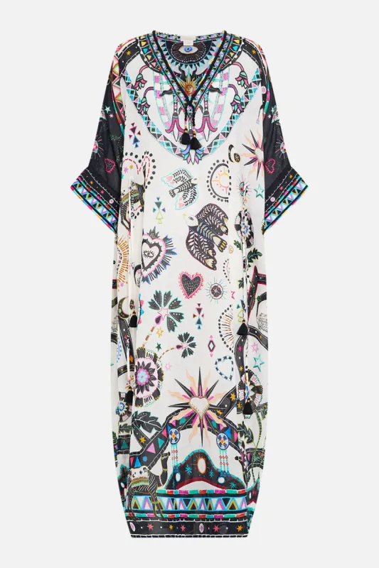 TUCK FRONT KAFTAN NUBIAN WONDERLAND sold by Camilla