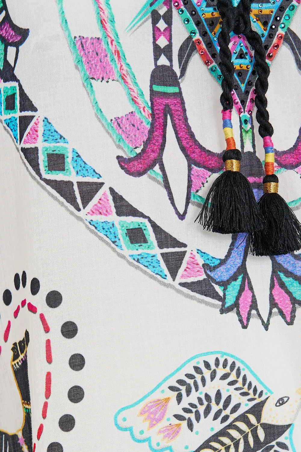 TUCK FRONT KAFTAN NUBIAN WONDERLAND sold by Camilla product image thumbnail 3