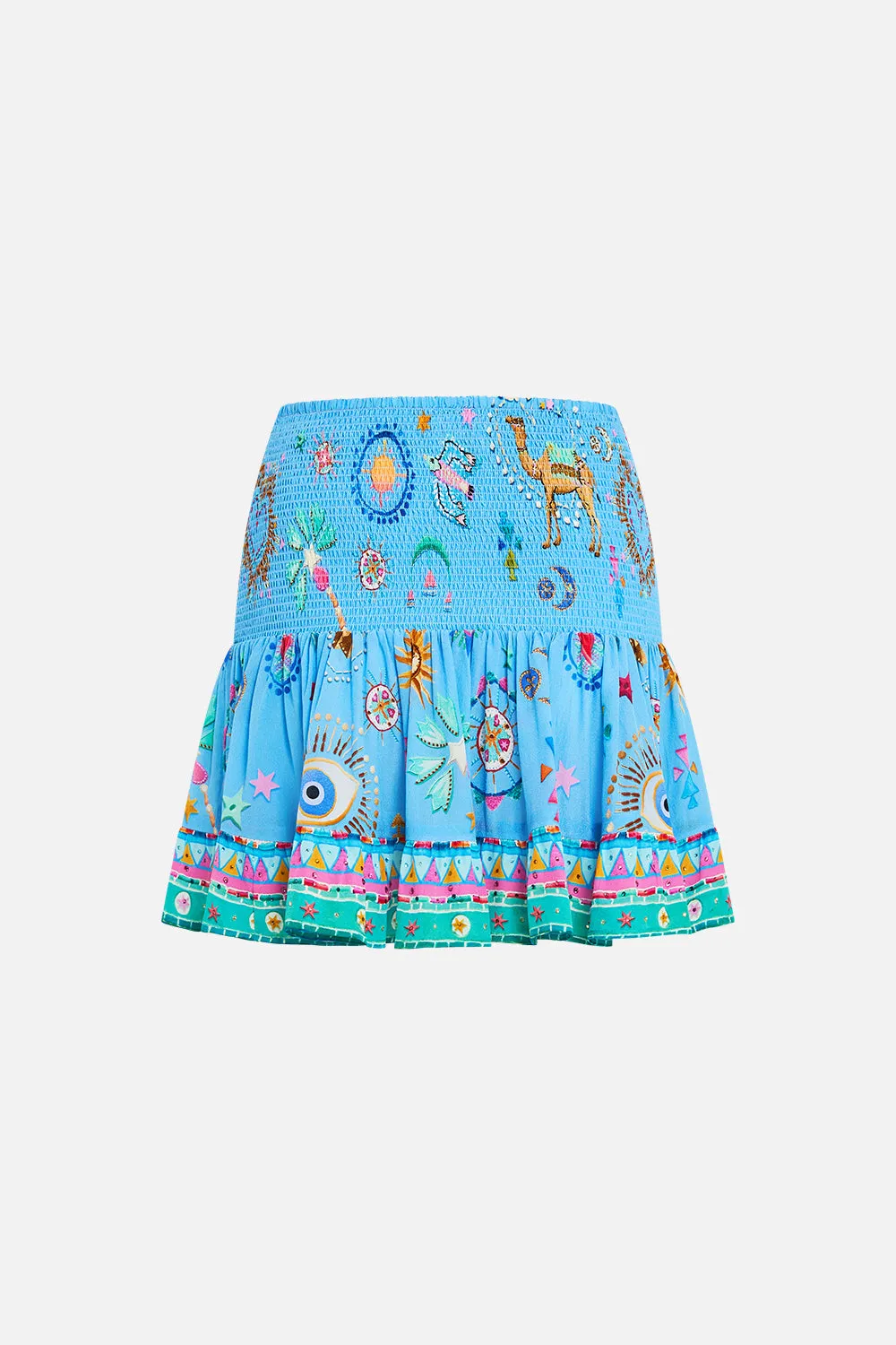 SHORT SHIRRED SKIRT A PAINTED VILLAGE sold by Camilla product image thumbnail 2