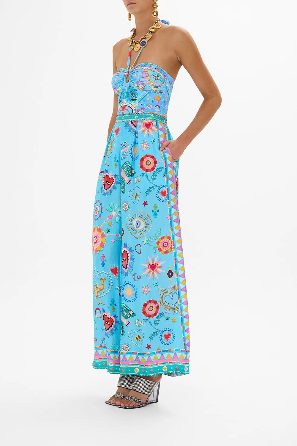 TUCK FRONT PANT A PAINTED VILLAGE sold by Camilla product image thumbnail 4