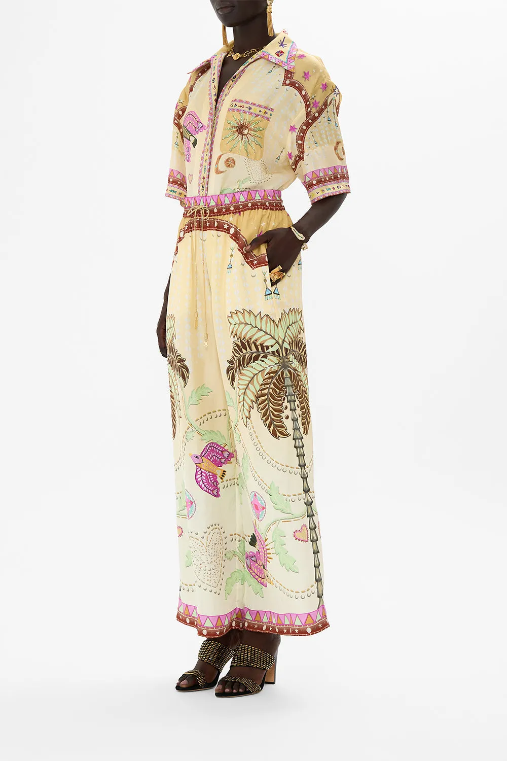 STRAIGHT LEG PANT ASWAN ABSTRACT sold by Camilla product image thumbnail 4