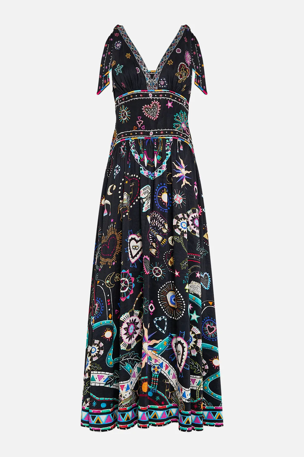 TIE SHOULDER DRESS NUBIAN NIGHTS sold by Camilla