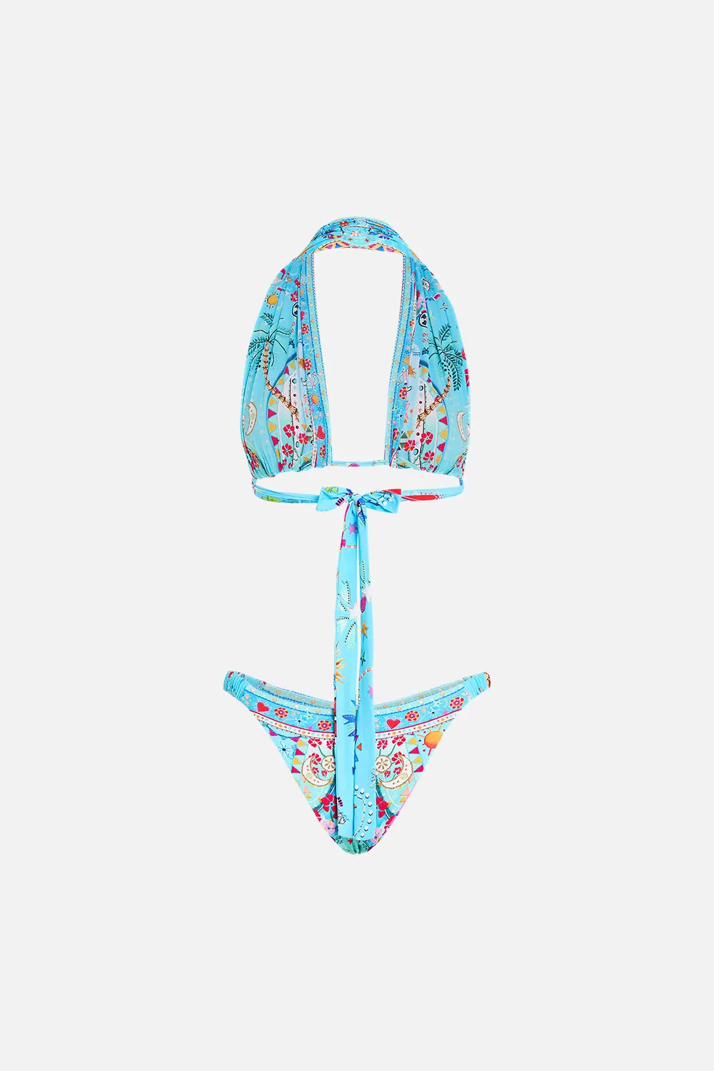REVERSIBLE HALTER BIKINI A PAINTED VILLAGE sold by Camilla product image thumbnail 2