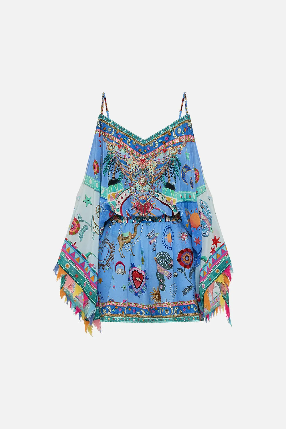 DROP SHOULDER PLAYSUIT A PAINTED VILLAGE sold by Camilla product image thumbnail 3