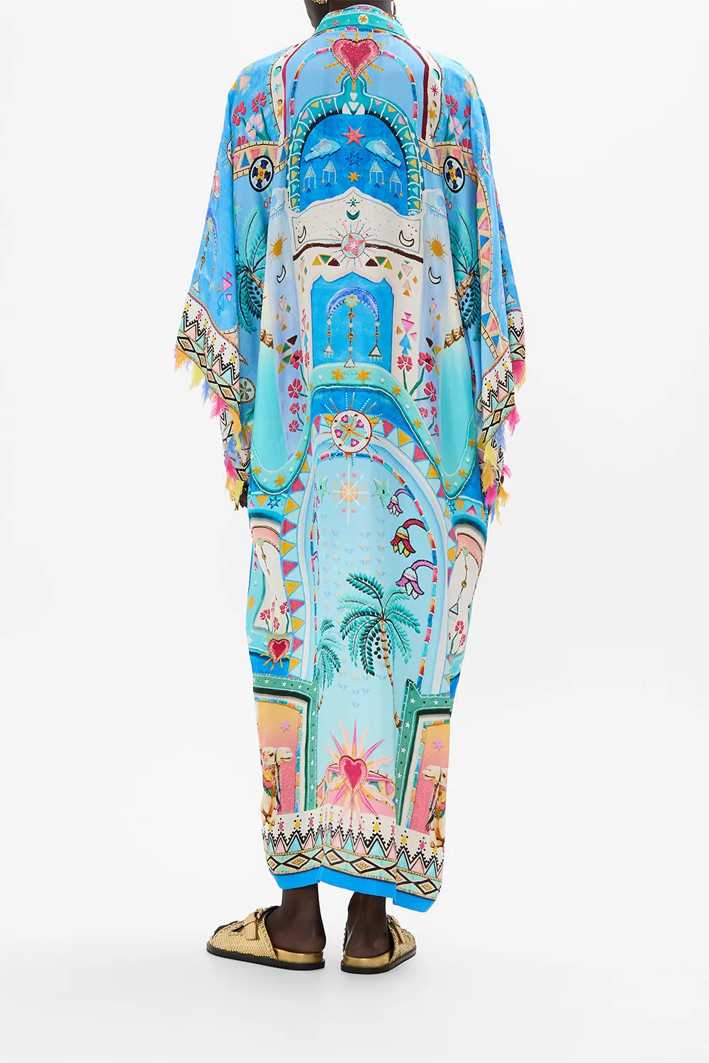 KIMONO LAYER WITH COLLAR A PAINTED VILLAGE sold by Camilla product image thumbnail 2