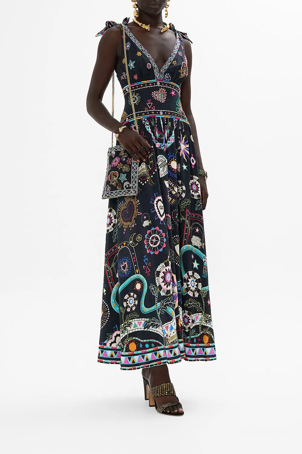 EMBELLISHED MINI TOTE NUBIAN NIGHTS sold by Camilla product image thumbnail 3