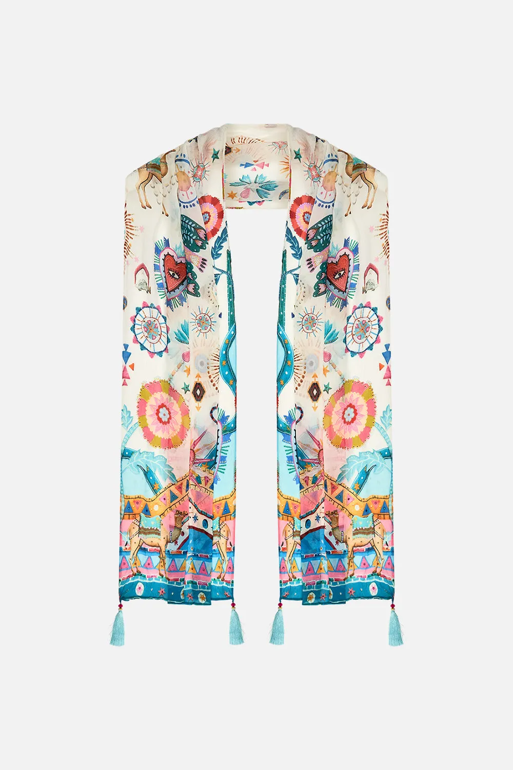 LONG SCARF LIVING IN COLOUR sold by Camilla