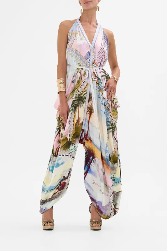 JUMPSUIT WITH DROP CROTCH CALL ME IN CAIRO made by Camilla