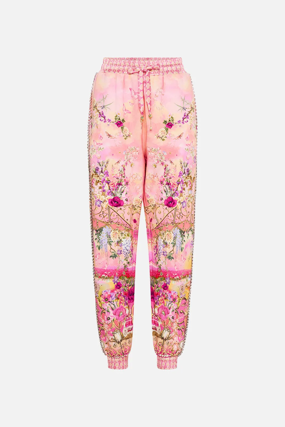 JERSEY TRACK PANT WITH SILK DETAILS TOTALLY OZMOPOLITAN sold by Camilla product image thumbnail 3