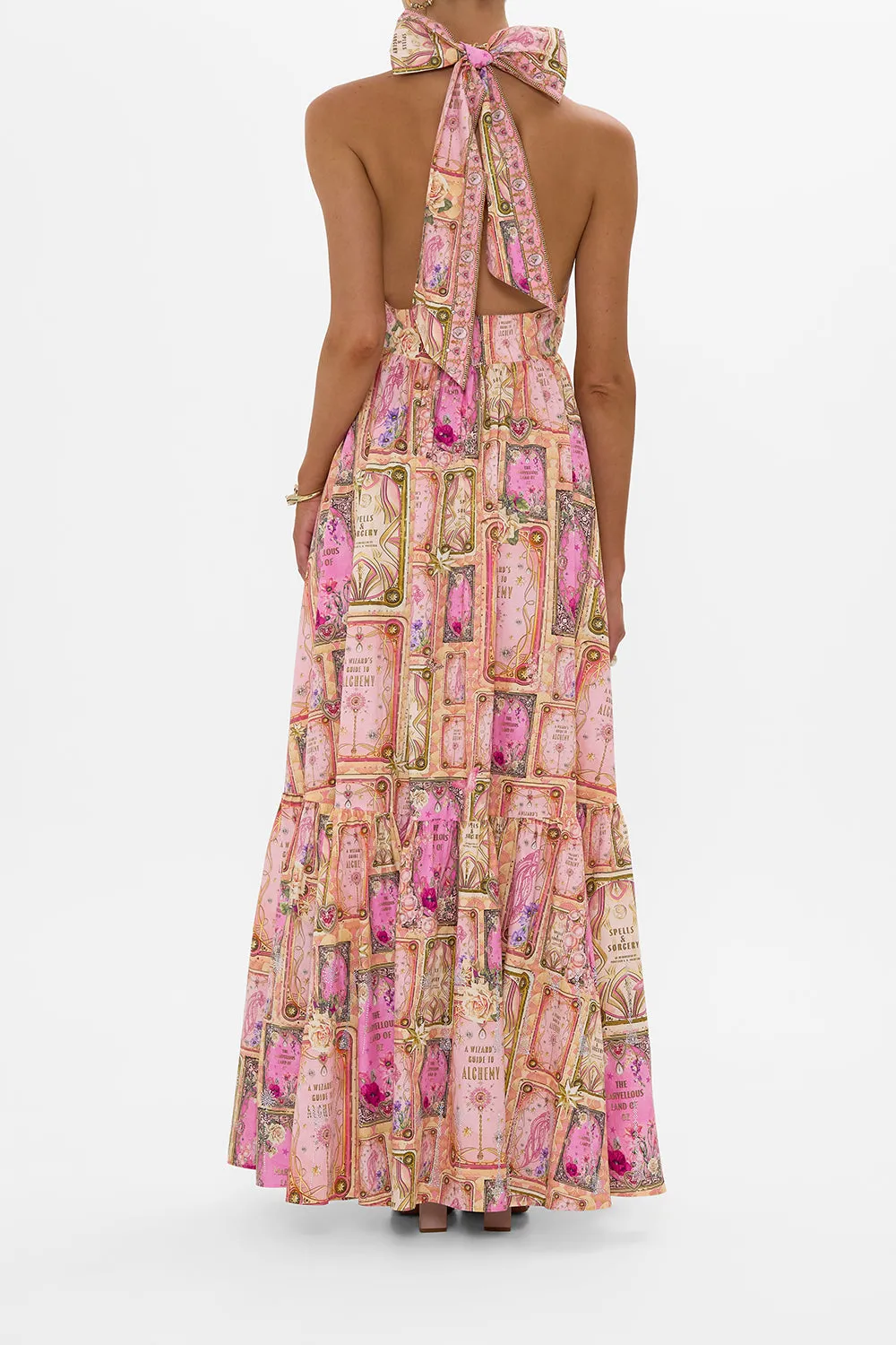 RUFFLE HEM HALTER DRESS TOTALLY OZMOPOLITAN sold by Camilla product image thumbnail 2